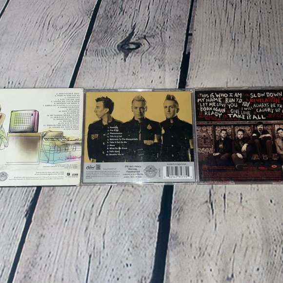 Mixed Lot 3 Christian Music CDs 1000 Ft Krutch, 3rd Day, Francesca Battistelli - Picture 2 of 3